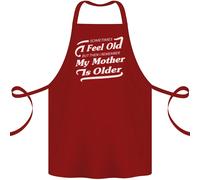 My Mother Is più Vecchi 30th 40th 50th Compleanno Cotone Grembiule 100% Organico