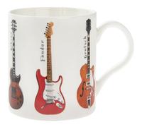 My Music Gifts Leonardo Collection - Tazza in porcellana inglese, motivo: chitarra classica
