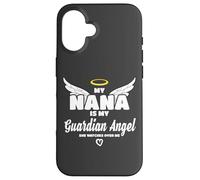 My Nana Is My Guardian Angel She Watches Over Me In Memory Custodia per iPhone 16