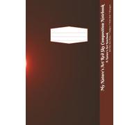 My Nature's Art Red Sky Composition Notebook: Red Sky Sun Photo, Wide Rule, 80 pages