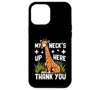 My Neck's Up Here Thank You Giraffe Custodia per iPhone 12 Pro Max