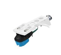 My Needle Store 95C+HSW - Assemblaggio cartuccia montata di alta qualità, compatibile con la maggior parte dei giradischi con connettore PMI da 1/2'' con braccio curvo (rosso)