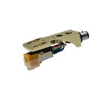 My Needle Store AT91+HSG - Assemblaggio cartuccia montata di alta qualità, compatibile con la maggior parte dei giradischi con connettore PMI da 1/2'' con braccio curvo