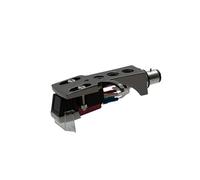 My Needle Store M7HST - Cartuccia per giradischi con punta diamantata trasparente di alta qualità su guscio colorato in titanio, compatibile con la maggior parte dei giradischi che accettano cartucce