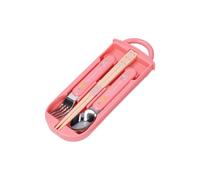 Skater TACC2AG-A Trio Set, Chopsticks, Spoon, Fork, My Neighbor Totoro, Mei, for Kids, Antibatterial, Made in Japan