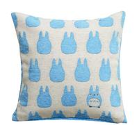 My Neighbor Totoro Cuscino Totoro Silhouette Blue 45 X 45 Cm Marushin
