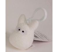 Ghibli - Il mio vicino Totoro - Portachiavi Peluche Totoro Bianco 8cm