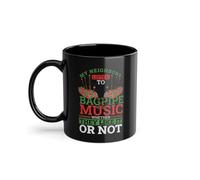 My Neighbors Listen To Bagpipe Music cornamusa per insegnare ai giocatori, tazza da caffè | Blowpipe Great Highland cornamusa (09223W)