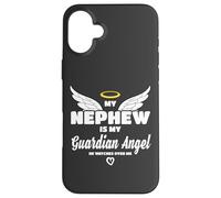 My Nephew Is My Guardian Angel He Watches Over Me In Memory Custodia per iPhone 16 Plus