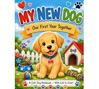 My New Dog: Our First Year Together: A Kid’s Dog Memory, Coloring & Activity Book