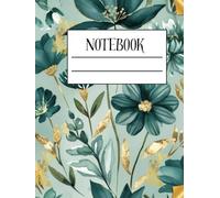 MY NOTEBOOK: Floral Grace: A Lined Notebook for Thoughts and Dreams