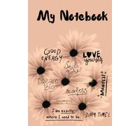 My Notebook: I am exactly where i need to be