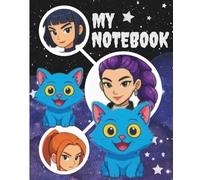 My Notebook: K-pop Stars Inspired Lined Journal Diary for Teens, Students, and Music Lovers | Blue Tiger Edition with Demon Hunters Twist 120 Pages 7.5x9.25