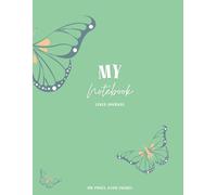 MY NOTEBOOK: Lined Journal with 110 Pages, 8.5 x 11 inches, Perfect for Writing, Sketching, and Organizing