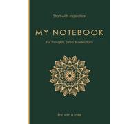 My Notebook - Mandala Grid Journal for Reflection & Planning: Designed for focus, calm, and creative self-expression