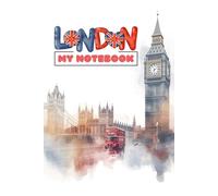My Notebook: Quaderno per appunti ispirato alla città di Londra