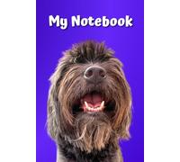 My Notebook, Terrier, 6x9, 120 Lined Pages, Gloss Cover Paperback: Cute Gift for Kids, Moms and Dads That Love Dogs