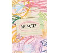 MY NOTES: 6x9 Lined Composition Notebook | Aesthetic College Ruled Journal for School, Study & Daily Thoughts | Cute Minimalist Notebook