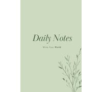 My Notes: A Simple Lined Notebook with 100 Pages for Everyday Writing, Planning & Organization