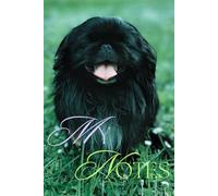 "My Notes" amazing notebook with funny dog for your creative ideas: 120 lined pages with small paws in the corner