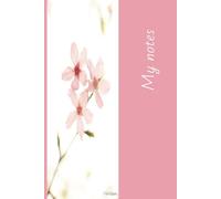 My notes: Ideal para notas, dibujos, tareas y más. Diseño elegante para uso diario.