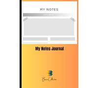My Notes Journal: Minimalist Notebook for Writing & Ideas (6x9, 120 Pages)
