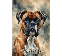 My Notes: Lined Notebook for Lists, Journaling, and Planning - Boxer Dog