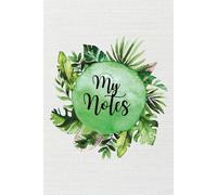 My notes - minimalist nature notebook: Wunderschönes, schlichtes Notizbuch mit floralen Elementen| praktisches a5 Format | 100 blanko Seiten | Für Gedanken, Pläne & Skizzen