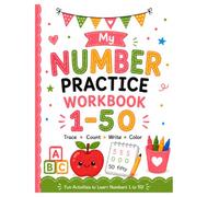 My Number Practice Workbook 1-50