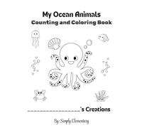 My Ocean Friends: Counting & Coloring Book