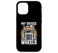 My Office Has 18 Wheels Semi Truck Driver Work Custodia per iPhone 12/12 Pro