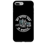 My Office Has 18 Wheels Trucker Semi Truck Driver Custodia per iPhone 7 Plus/8 Plus