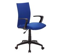 My_office Milano Poltrona da ufficio Blu, poliuretano, ergonomica
