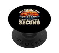 My office view changes every second PopSockets PopGrip Adesivo