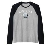 My Old Kentucky Home Bluegrass State Equestrian Horse Lover Maglia con Maniche Raglan
