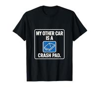 My Other Car Crash Pad Adesivo Paraurti Grafica Maglietta