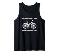 My Other Car Is a Bike Funny Eco Cycling Humor Biking Biker Canotta