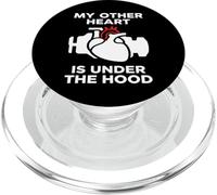 My Other Heart Is Under The Hood Quote PopSockets PopGrip per MagSafe