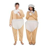 E_0002_S2418845 My Other me Costume per Adulti My Other Me Neonato Gigante Tagli