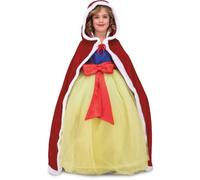 My Other Me - Accessorio Costume Costume unisex per bambini rosso con cappuccio fantasia principessa taglia unica. Perfetto per aggiungere un tocco di favola a qualsiasi costume o festa per bambini