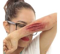 My Other Me - Applicazione unisex adulto beige taglio coltello o strappi. Aggiungi un tocco sanguinoso e realistico alla tua caratterizzazione horror