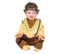 My Other Me - Baby Costume Indian, Size 7 - 12 Months (viving Costumes mom00852)