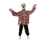 My Other Me - Bambola zombie raccapricciante rossa con movimento 70 x 15 x 75 cm con batterie 3*AA incluse. Un dettaglio spaventoso che trasformerà qualsiasi angolo in una decorazione spaventosa