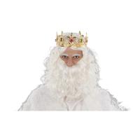 My Other Me - Corona unisex oro King Mago per adulti, taglia unica. Perfetto per completare un abito maestoso per feste natalizie o spettacoli teatrali