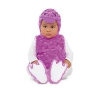 My Other Me - Costume da anatra unisex in bianco e viola con vestito, cappello, coda e coprigambe taglia 12-24 mesi. Perfetto per una festa piena di tenerezza