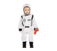 My Other Me - Costume da astronauta unisex per neonato, in bianco, con scimmia, cappello e peluche, taglia 0-6 mesi. La piccola stella di ogni avventura spaziale