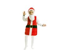 My Other Me - Costume da Babbo Natale unisex per neonato, in bianco e rosso, con cappello, vestito e barba, taglia 12-24 mesi. Dai un tocco magico a queste feste di Natale