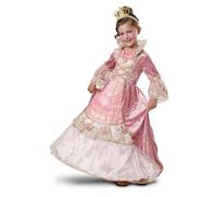 My Other Me - Costume da bambina principessa rosa con abito e fascia misura 7-9 anni. Vivi una fiaba in ogni avventura