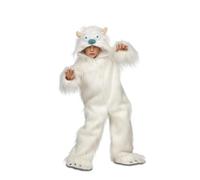 My Other Me - Costume da bambino Yeti con tuta con cappuccio in bianco unisex taglia 10-12 anni Sveglia la magia delle montagne innevate.