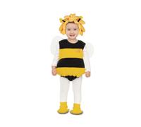 My Other Me - Costume da Bee Maya unisex con body, ali, cappello con antenne e scarpine in giallo e nero, taglia 0-6 mesi. Perfetto per il tuo piccolo esploratore della natura